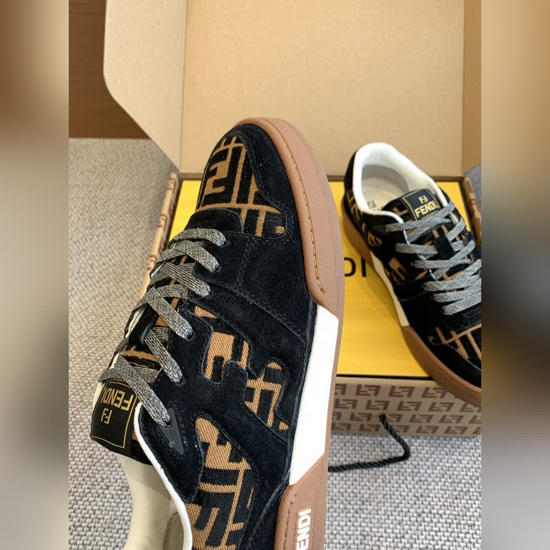 新色 Fendi芬迪闆鞋 休閑運動鞋 情侶款 設計師Kim Jones打造的首