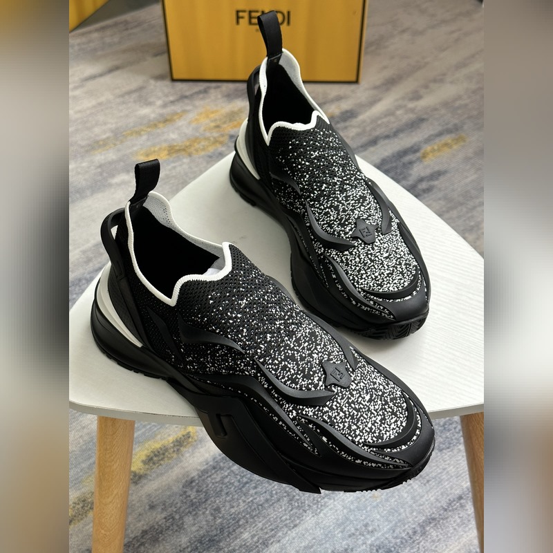 清涼一夏新款Fendi 2026ss 官方新款 專櫃同步上市 芬迪 Flow 黑