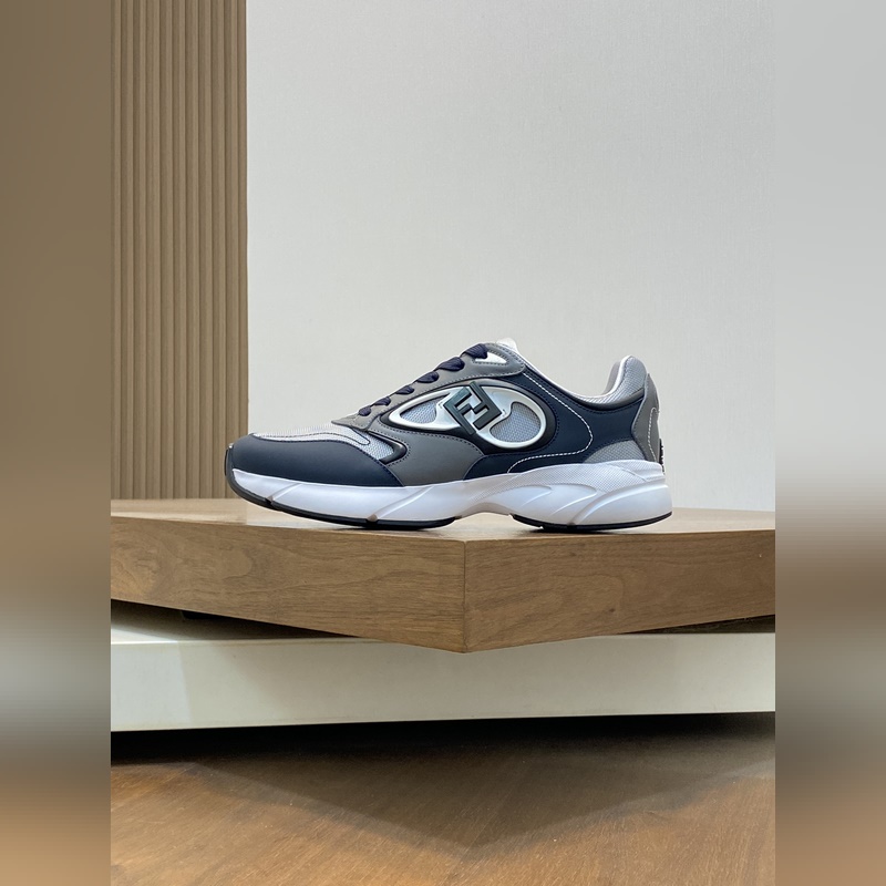 [FENDI]芬迪 -高端品質(zhì) 原單 休閑運(yùn)動(dòng)鞋 -鞋面： 納帕小牛皮、絲綢小