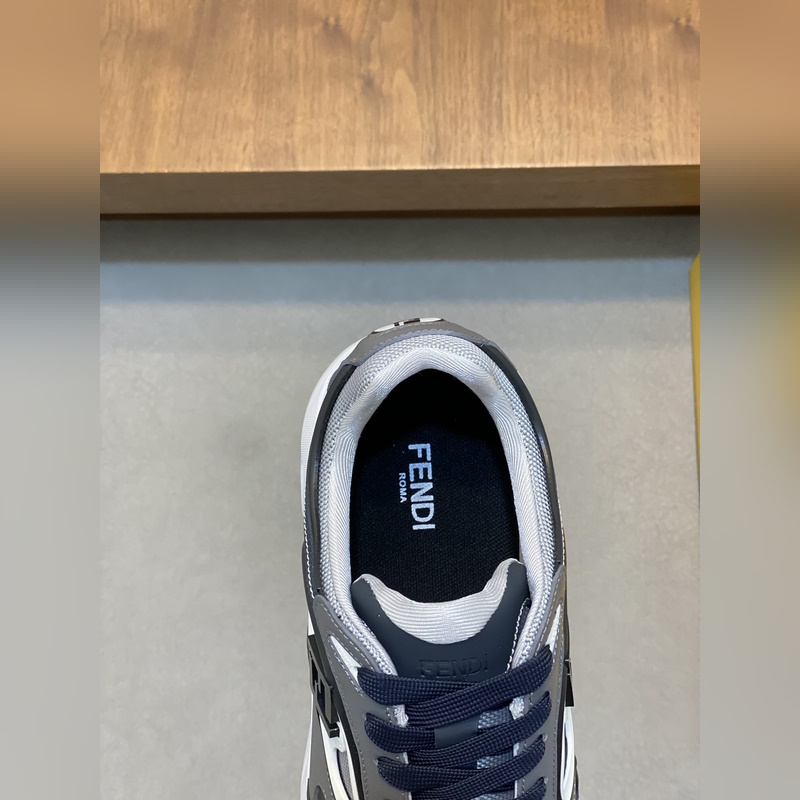 [FENDI]芬迪 -高端品質(zhì) 原單 休閑運(yùn)動(dòng)鞋 -鞋面： 納帕小牛皮、絲綢小