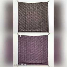 18姆米雙面 90x90cm斜紋真絲 芬迪 滿幅FF