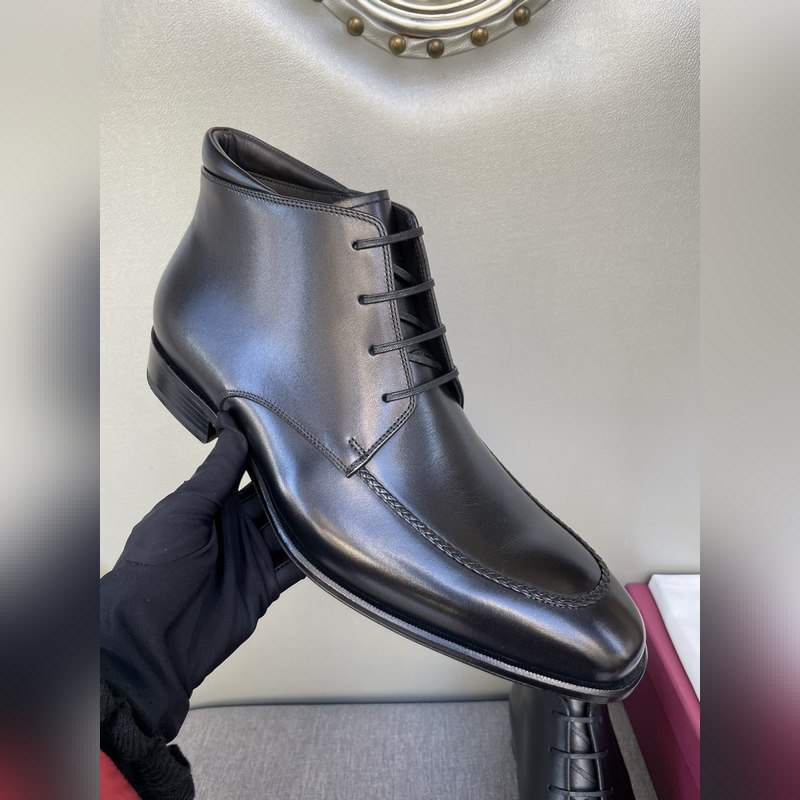 原單品質(zhì) 獨(dú)家新款 菲拉格慕ferragamo秋冬新款 高幫男鞋 精緻手工縫線