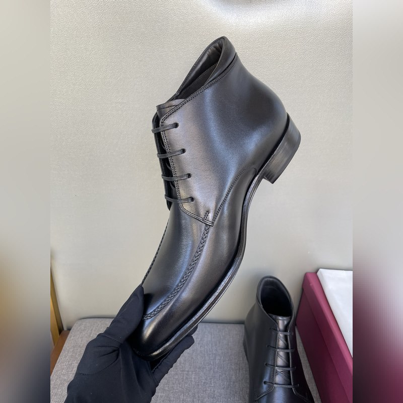 原單品質(zhì) 獨(dú)家新款 菲拉格慕ferragamo秋冬新款 高幫男鞋 精緻手工縫線