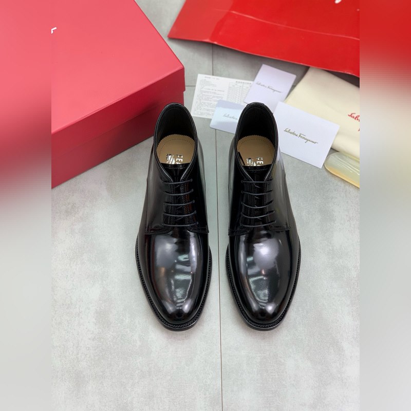 頂級品質(真皮大底系列)[Salvatore Ferragamo]菲拉格慕商務高