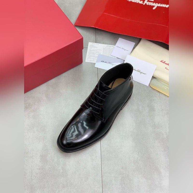 頂級品質(真皮大底系列)[Salvatore Ferragamo]菲拉格慕商務高