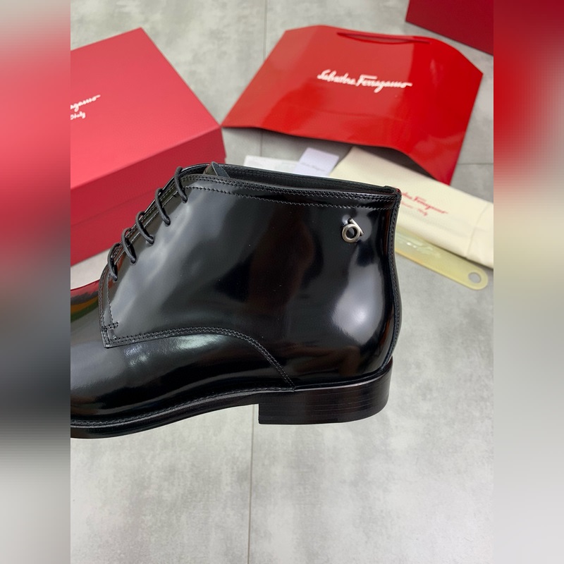 頂級品質(真皮大底系列)[Salvatore Ferragamo]菲拉格慕商務高