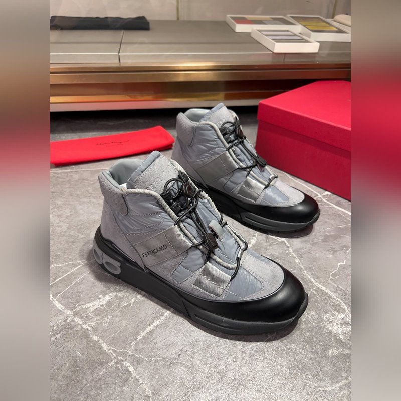 Ferragamo (菲拉格慕)。官網(wǎng)新品冬季中幫休閑鞋 更新 高品質(zhì)休閑鞋 進(jìn)