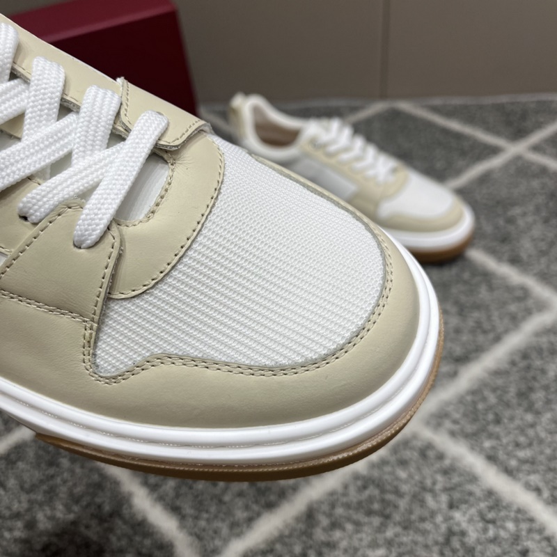 ferragamo菲拉格慕新款休閑鞋 時尚百搭 拼色經典搭款 鞋面采用進口小牛皮