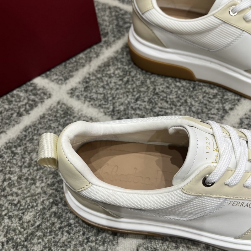 ferragamo菲拉格慕新款休閑鞋 時尚百搭 拼色經典搭款 鞋面采用進口小牛皮