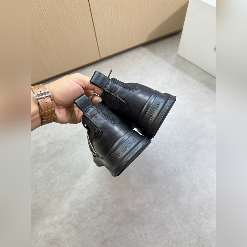 [ Ferragamo]菲拉格慕 -高端品質 原單·休閑運動鞋 -鞋面：進口 磨