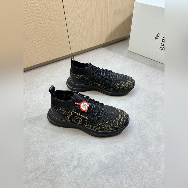[ Ferragamo]菲拉格慕 -高端品質 原單·休閑運動鞋 -鞋面：進口 磨