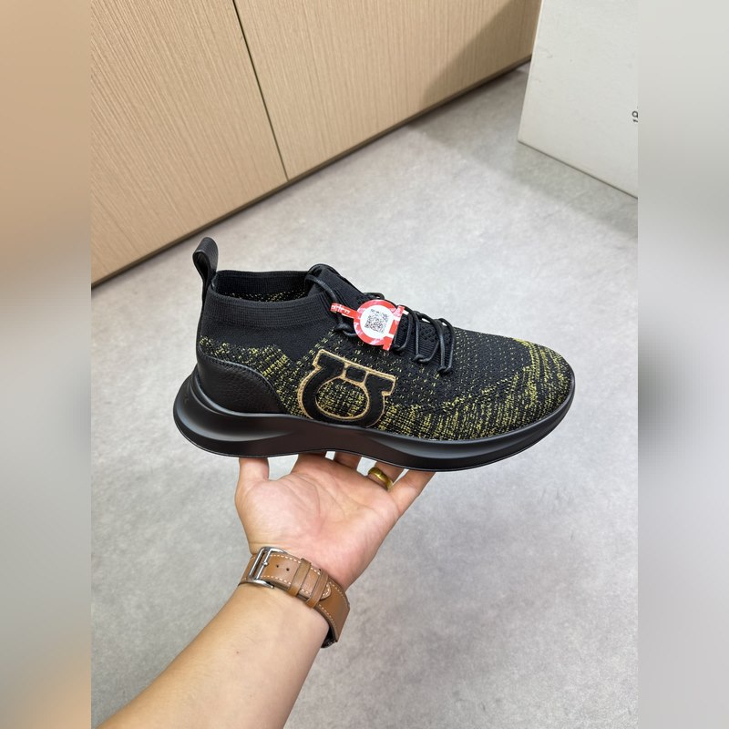 [ Ferragamo]菲拉格慕 -高端品質 原單·休閑運動鞋 -鞋面：進口 磨