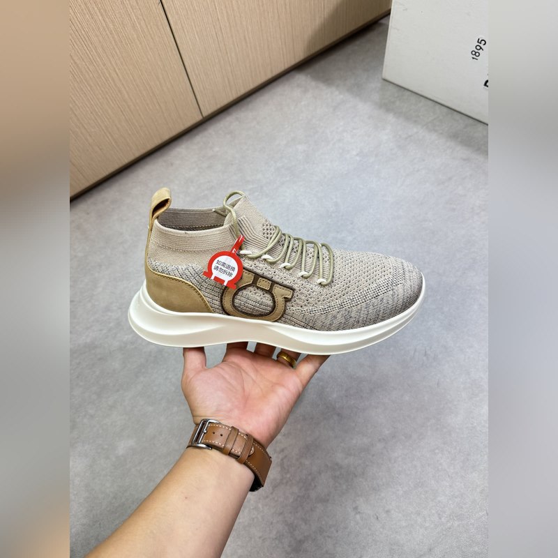 [ Ferragamo]菲拉格慕 -高端品質 原單·休閑運動鞋 -鞋面：進口 磨