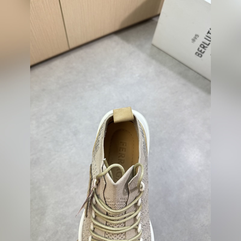 [ Ferragamo]菲拉格慕 -高端品質 原單·休閑運動鞋 -鞋面：進口 磨