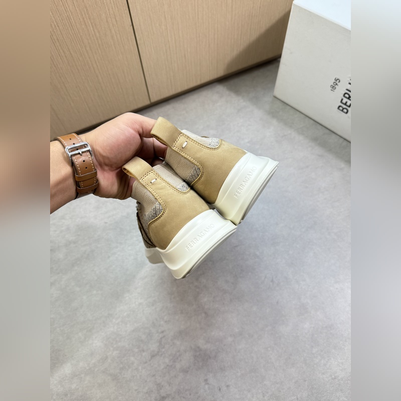 [ Ferragamo]菲拉格慕 -高端品質 原單·休閑運動鞋 -鞋面：進口 磨