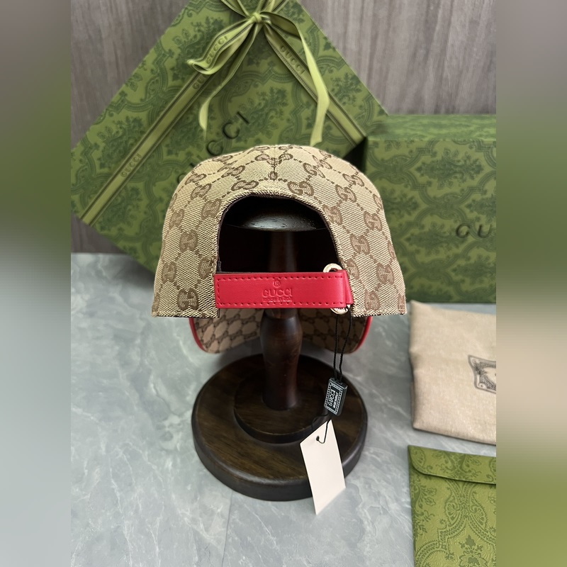 GUCCI 原版定制 1：1開模訂制 Monogram牛仔帽兼具品牌傳統奢華內涵