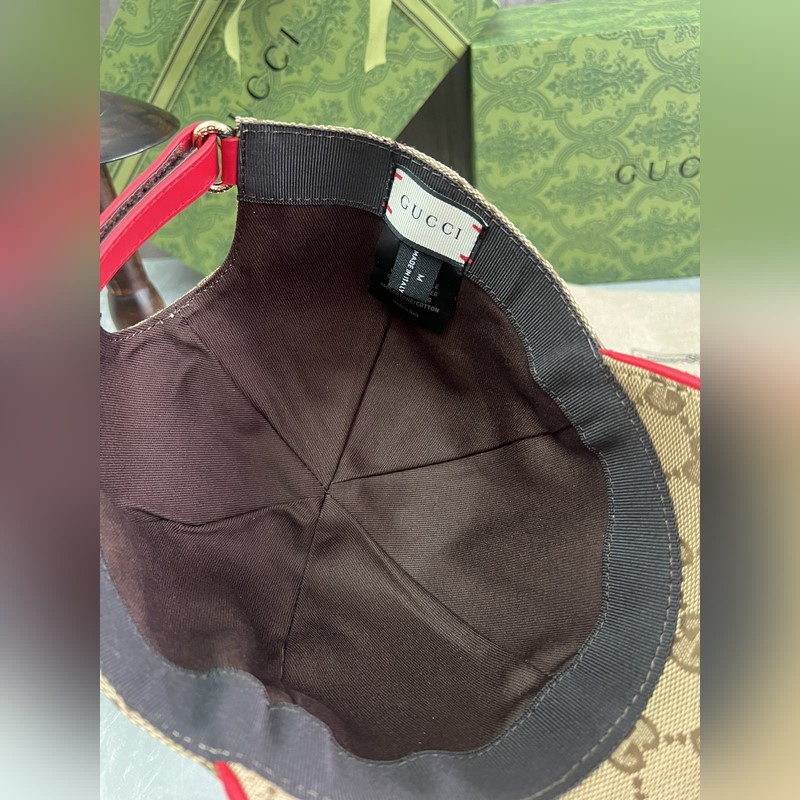 GUCCI 原版定制 1：1開模訂制 Monogram牛仔帽兼具品牌傳統奢華內涵