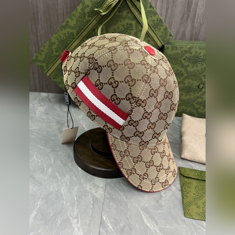 GUCCI 原版定制 1：1開模訂制 Monogram牛仔帽兼具品牌傳統奢華內涵