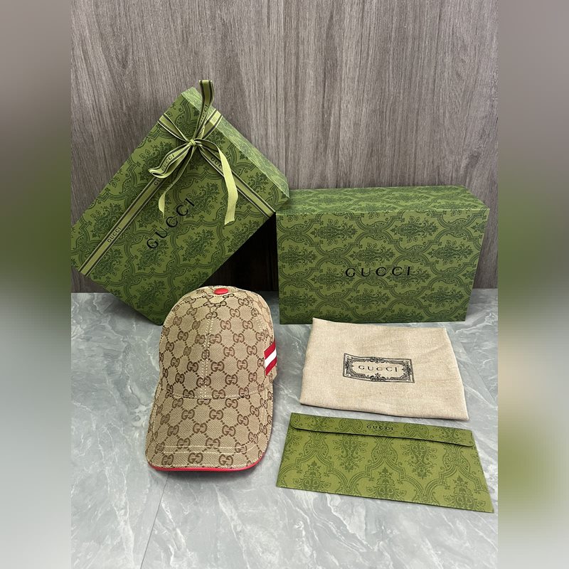 GUCCI 原版定制 1：1開模訂制 Monogram牛仔帽兼具品牌傳統奢華內涵
