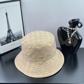 Gucci古奇新款原單小五金漁夫帽 輕盈透氣，時尚百搭配全套包裝