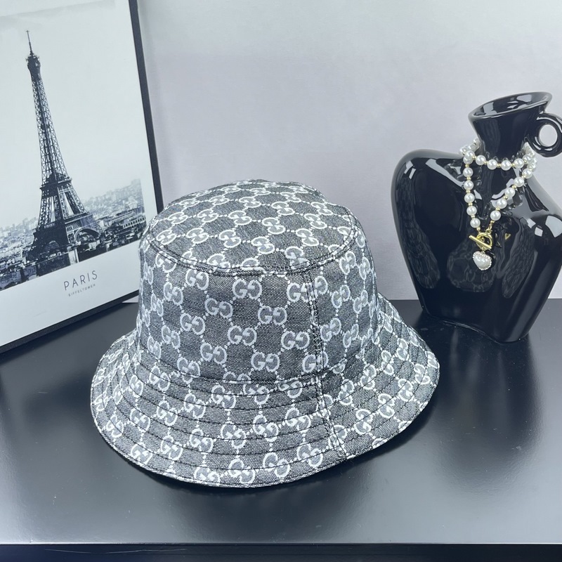Gucci古奇新款原單小五金漁夫帽 輕盈透氣，時尚百搭配全套包裝