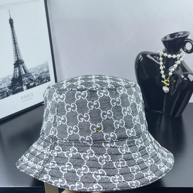 Gucci古奇新款原單小五金漁夫帽 輕盈透氣，時尚百搭配全套包裝