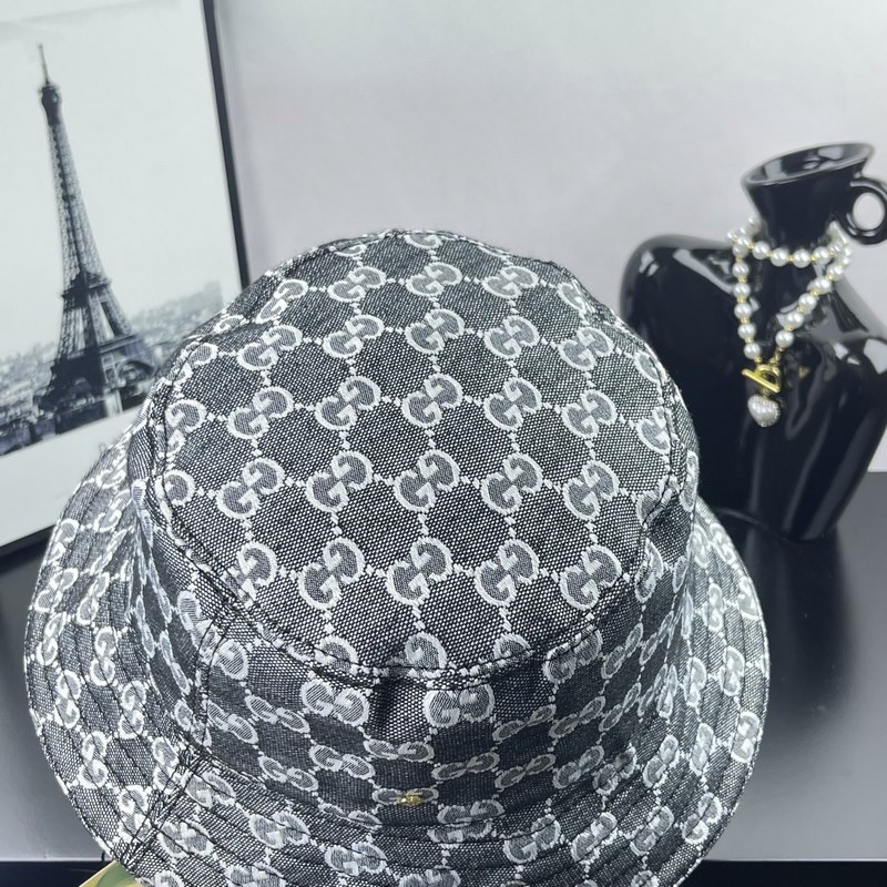 Gucci古奇新款原單小五金漁夫帽 輕盈透氣，時尚百搭配全套包裝