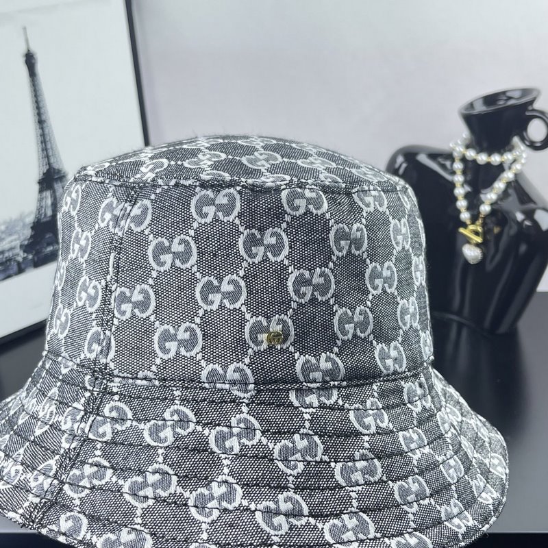 Gucci古奇新款原單小五金漁夫帽 輕盈透氣，時尚百搭配全套包裝