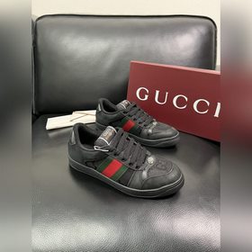 Gucci 頂級代購IT 古奇 專櫃新款，原廠配置意大利進口牛皮搭配印花布面料，