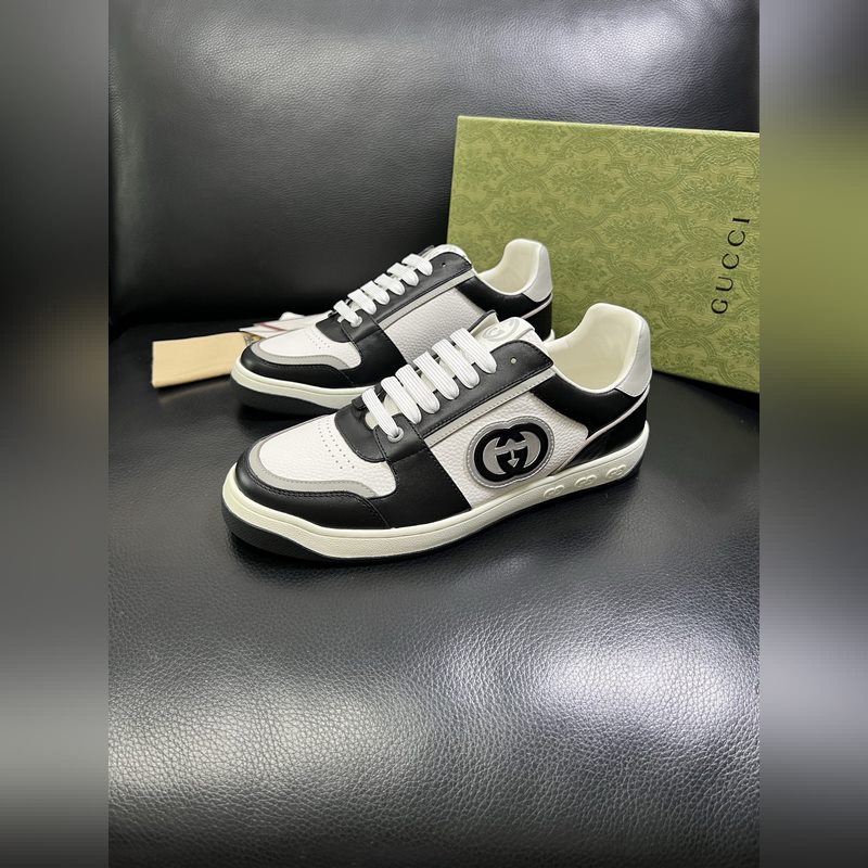 Gucci 頂級代購IT 古奇專櫃新款，原廠配置意大利進口牛皮搭配印花布面料，進