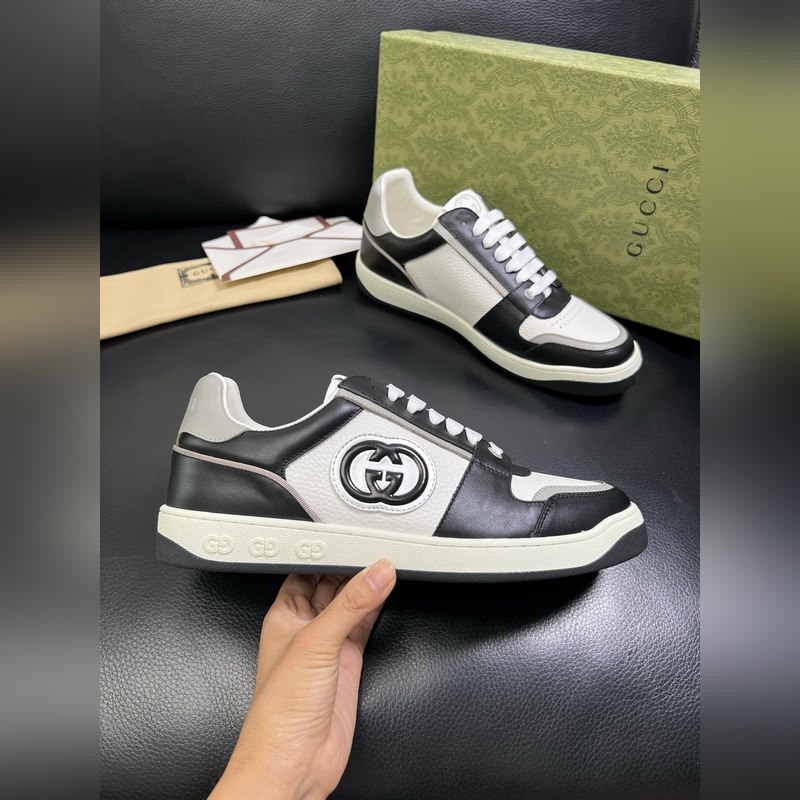 Gucci 頂級代購IT 古奇專櫃新款，原廠配置意大利進口牛皮搭配印花布面料，進