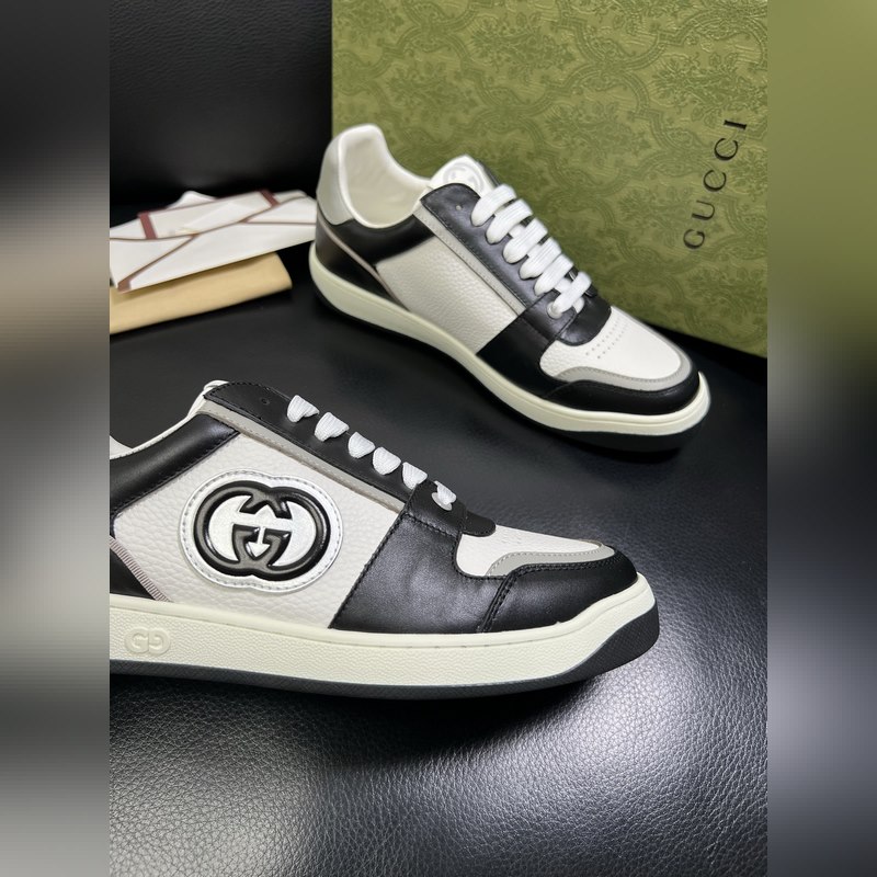 Gucci 頂級代購IT 古奇專櫃新款，原廠配置意大利進口牛皮搭配印花布面料，進