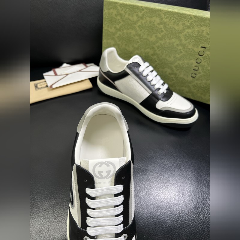 Gucci 頂級代購IT 古奇專櫃新款，原廠配置意大利進口牛皮搭配印花布面料，進