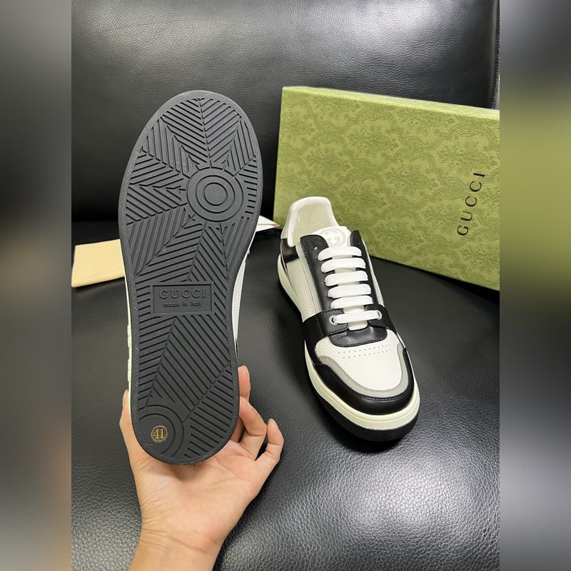 Gucci 頂級代購IT 古奇專櫃新款，原廠配置意大利進口牛皮搭配印花布面料，進