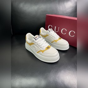 Gucci 頂級代購IT 古奇專櫃新款，原廠配置意大利進口牛皮搭配印花布面料，進