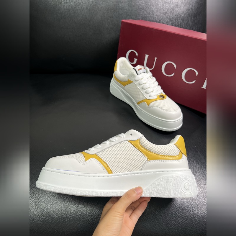 Gucci 頂級代購IT 古奇專櫃新款，原廠配置意大利進口牛皮搭配印花布面料，進