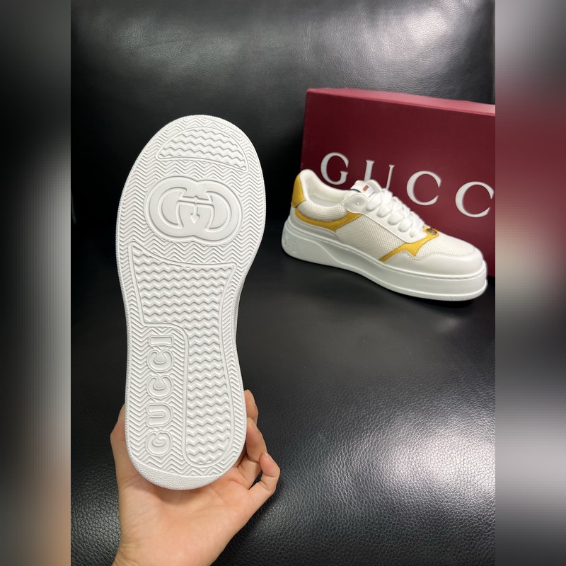 Gucci 頂級代購IT 古奇專櫃新款，原廠配置意大利進口牛皮搭配印花布面料，進