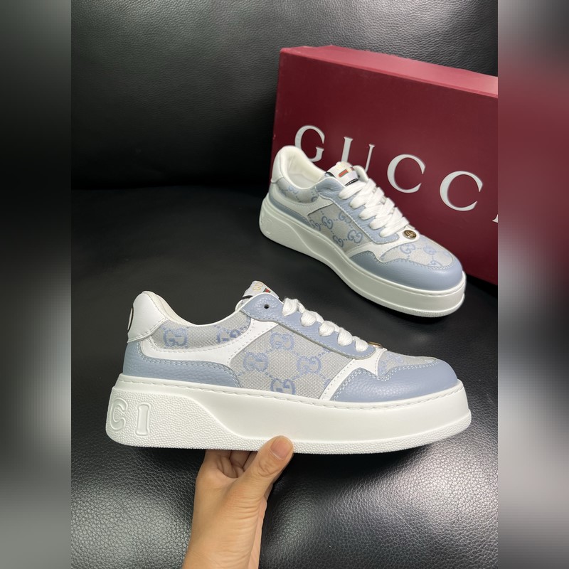 Gucci 頂級代購IT 古奇專櫃新款，原廠配置意大利進口牛皮搭配印花布面料，進