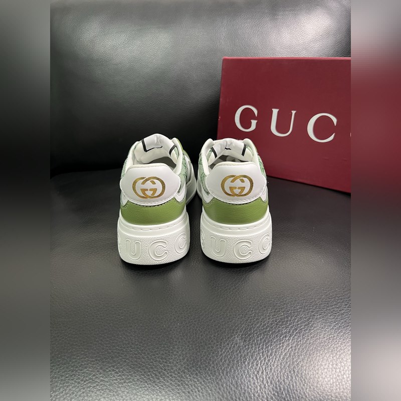 Gucci 頂級代購IT 古奇專櫃新款，原廠配置意大利進口牛皮搭配印花布面料，進