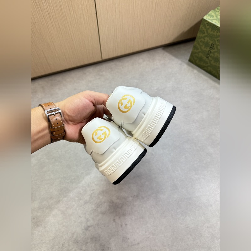 [Gucci]古馳 -高端品質 原單·休閑運動鞋 -鞋面： 納帕小牛皮、品牌網帆