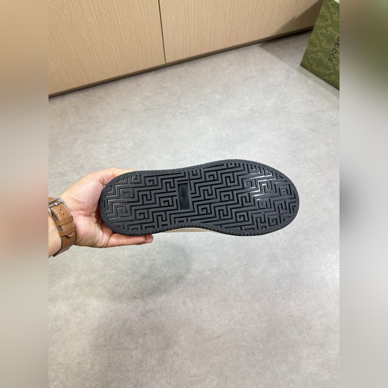 [Gucci]古馳 -高端品質 原單·休閑運動鞋 -鞋面： 納帕小牛皮、品牌網帆