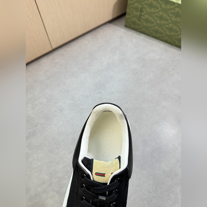 [Gucci]古馳 -高端品質 原單·休閑運動鞋 -鞋面： 納帕小牛皮、品牌圖騰