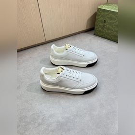 [Gucci]古馳 -高端品質(zhì) 原單·休閑運動鞋 -鞋面： 納帕小牛皮、品牌圖騰