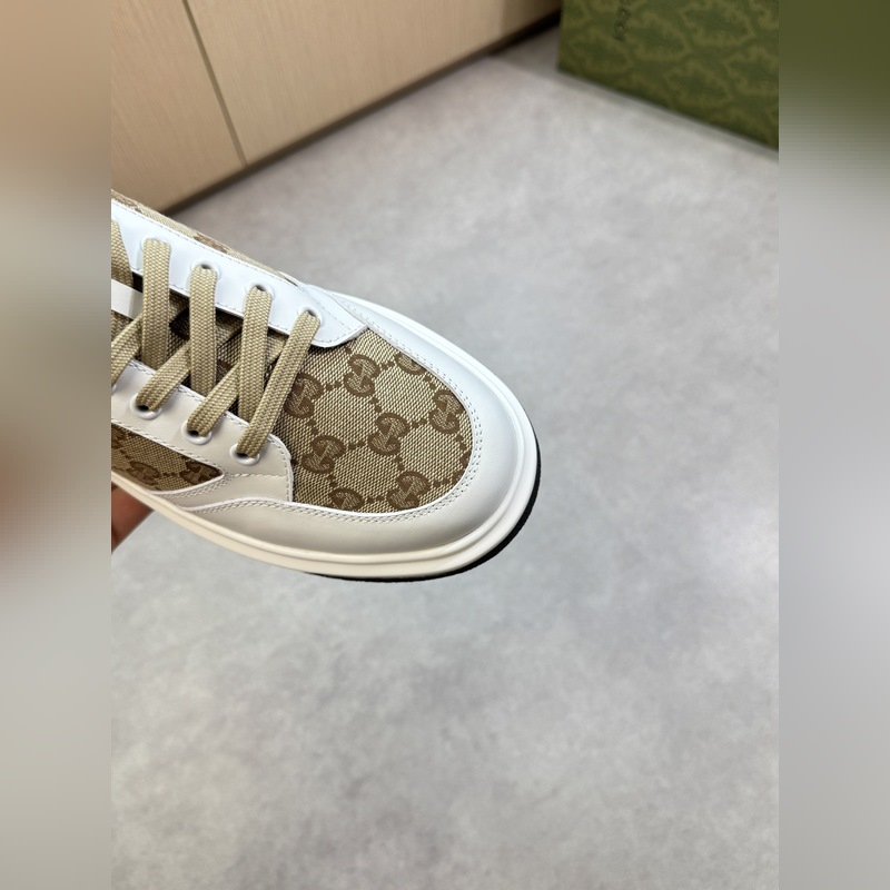 [Gucci]古馳 -高端品質 原單·休閑運動鞋 -鞋面： 納帕小牛皮、品牌圖騰