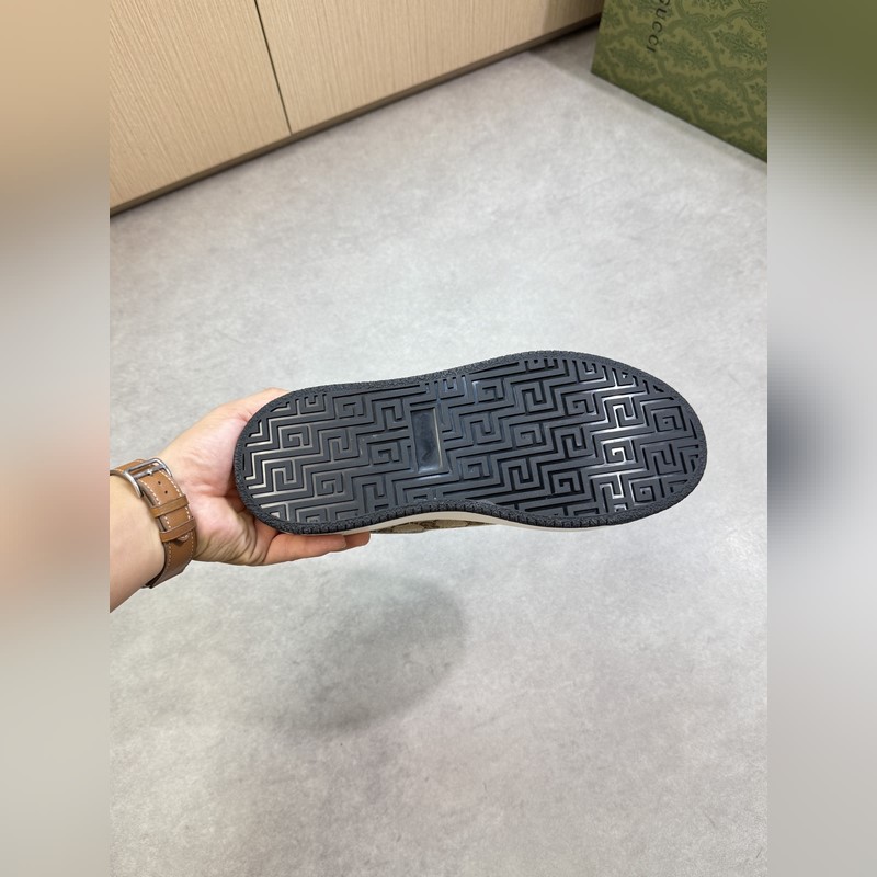 [Gucci]古馳 -高端品質 原單·休閑運動鞋 -鞋面： 納帕小牛皮、品牌圖騰