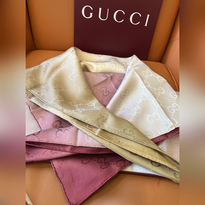 Gucci 新 GG提花漸變 原單品質！ Size：90x90cm 材質：100