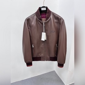 品牌：Gucci 材質：進口綿羊皮 工藝：刺繡 尺碼：48-56(特殊尺碼 定制