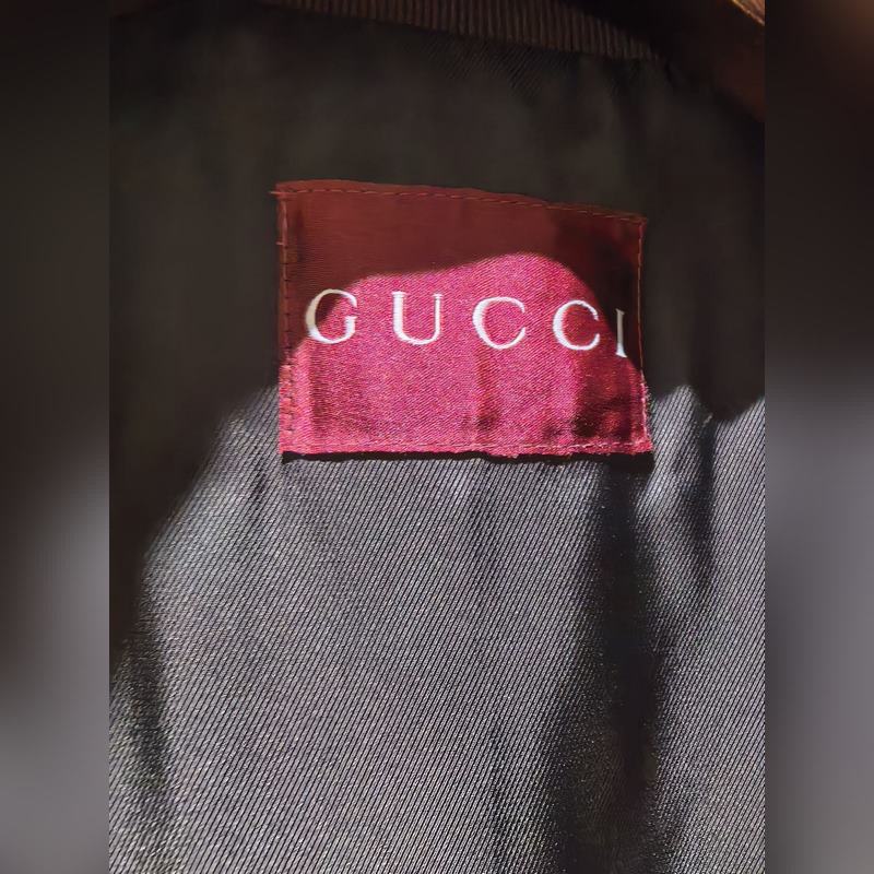 Gucci秋冬新品羊皮夾克 進口羊皮制作 還原 YB 質感超給力 秒殺市場版 胸
