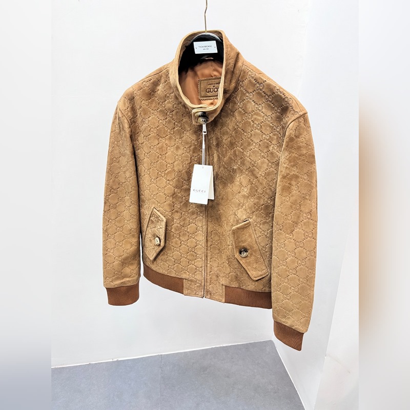 品牌：Gucci 材質：進口山羊混種反絨 工藝： 壓花 尺碼：48-56(特殊尺