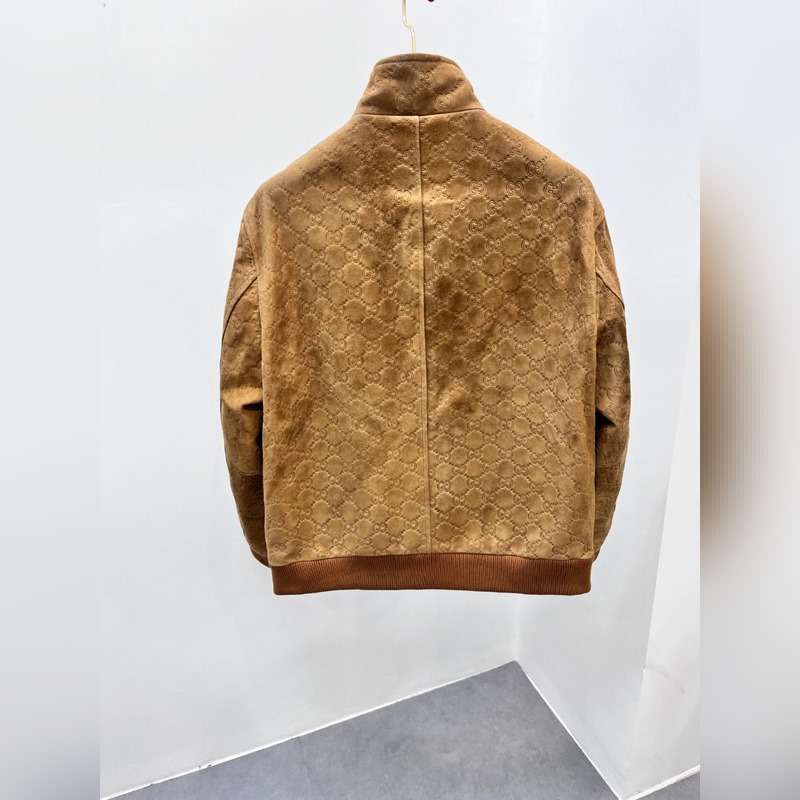 品牌：Gucci 材質：進口山羊混種反絨 工藝： 壓花 尺碼：48-56(特殊尺